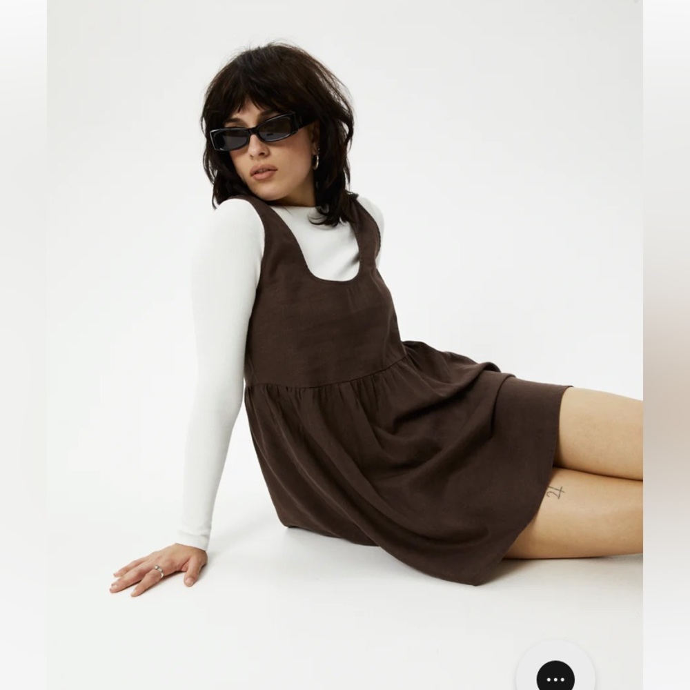 NWT AFENDS Jesse Hemp Mini Dress